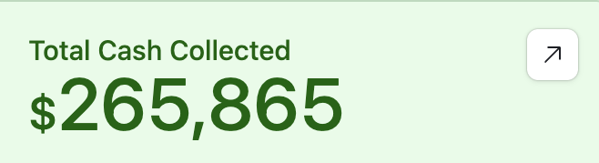 Additional $265K Cash Collected (Additional Account)